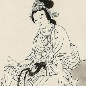 金章_金陶陶國畫_觀音(2)_高清大圖下載