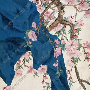 金章作品_桃花金魚_高清大圖下載