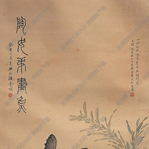 金章作品_漁藻圖_高清大圖下載