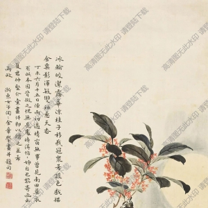 金章金陶陶作品_月桂中天_高清大圖下載