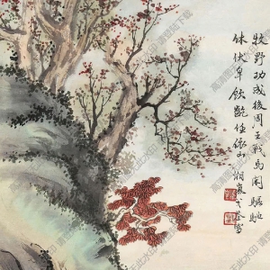 戈湘嵐國畫_歸馬華山_高清大圖下載